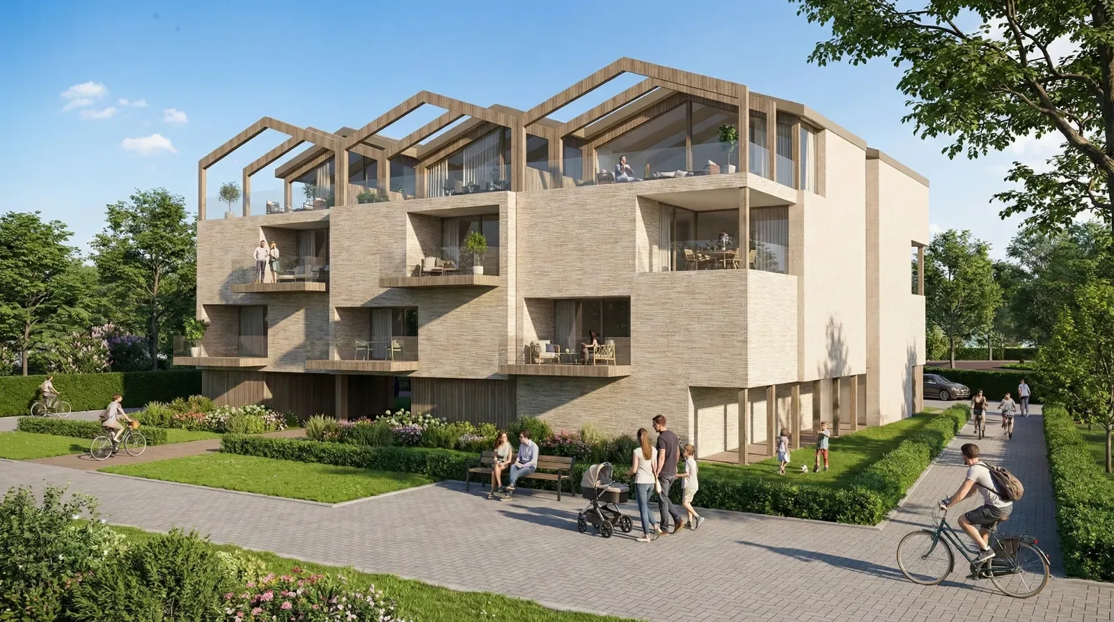 De Helling brengt wonen, water en stad op een bijzondere manier bij elkaar. De Helling brengt wonen, water en stad op een bijzondere manier bij elkaar.