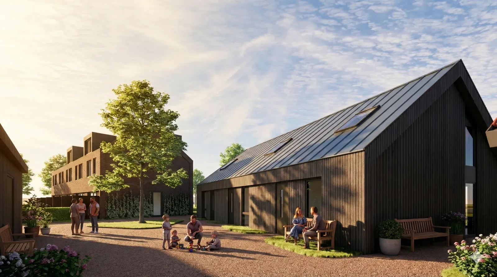 Ontmoeten woonwijk groen openbaar